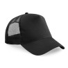 Trucker cap - B640:Black, front: 100% cotton / back: 100% nylon, Black, One Size